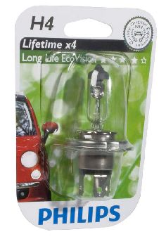 BEC FAR H4 60/55W 12V LONGER LIFE ECOVISION PHILIPS