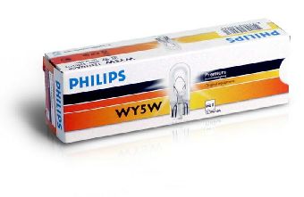BEC FARA SOCLU WY5W 12V SET 10 buc PHILIPS