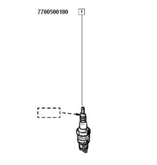 BUJII LOG/SAN 1,4/1,6 16V (1ELEC.)  500180 U