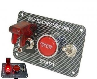 Buton pornire cu cablaj si releu RACING 3020
