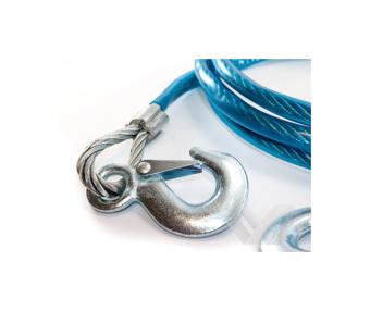 Cablu tractare din otel Ø10mm,lungime 3 metri