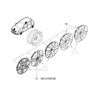 CAPACE  ROTI TABLA / 16 (buc.) 5853R