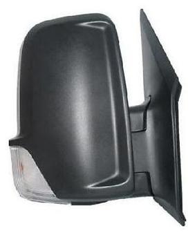 Capac stanga pentru oglinda compatibil Mercedes Sprinter II si VW Crafter 06.2006  NEGRU M.S.55