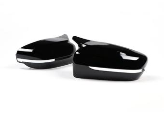 Capace oglinda tip BATMAN compatibile cu BMW Seria 3 2019  G20 negru lucios Cod:BAT10012