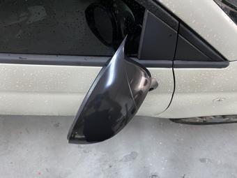 Capace oglinda tip BATMAN compatibile cu Fiat 500 / 500X  2014 negru lucios Cod:BAT10026