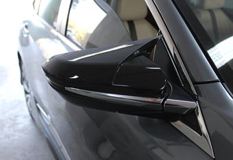 Capace oglinda tip BATMAN compatibile cu Honda Civic FC5 - FK7 2016-2021 negru lucios Cod:BAT10032