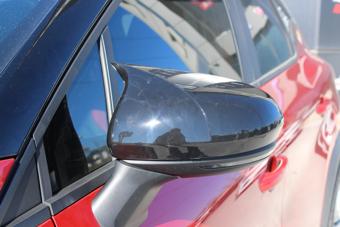 Capace oglinda tip BATMAN compatibile RENAULT CAPTUR  2020 negru lucios BAT10060