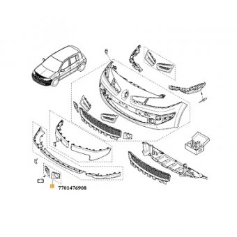 SET GRILE  PROIECTOR NEGRE  476908 U