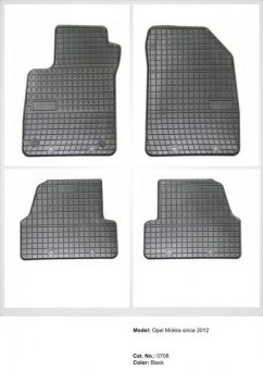 Covoare cauciuc FIAT 500 / 500C 2007 ( 0307 P50 )