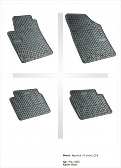 Covoare cauciuc KIA CEE'D 2012 ( 0430C P40 )