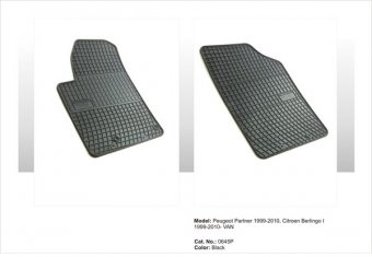 Covoare cauciuc PEUGEOT PARTNER II - FURGON 2008 ( 0633P P70 )