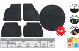 Covorase auto ECO compatibil FIAT DOBLO ( COD: ECO8479 )