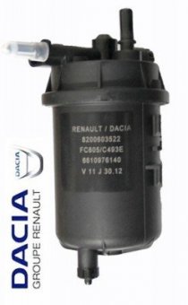 FILTRU MOTORINA 1,9Q+CARCASA  549276 U