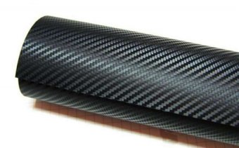 Folie carbon 3D neagra latime 1.27m