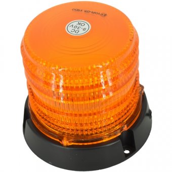 Girofar PORTOCALIU/ ROSU omologat U.E. E MARK. SMD 12-24V. ART826      