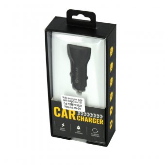 Incarcator auto QUICK CHARGE 12V-24V PREMIUM 2USB X 3A