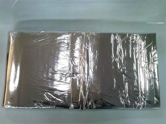 Insonorizant aluminiu 1.4 x 1m cu adeziv COD: 025