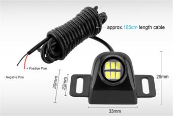 Lampa led 9W 900 lumen BO9W900C 12-24V lumina: alba, culoare carcasa crom