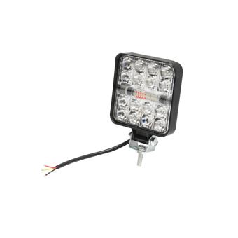 Lampa proiector combinata 26 LED-uri 9-80V 6500K 84x21x84mm IP67 Cod: BK69405
