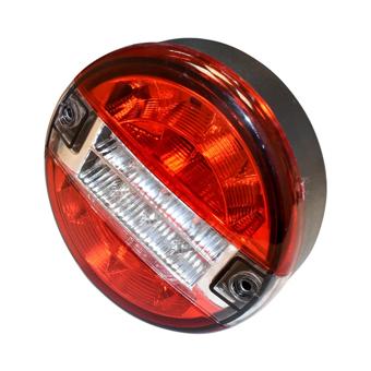 Lampa spate rotunda camion/remorca cu LED 125mm, 12/24V Breckner Germany COD: BK69112 ( pret pe bucata )