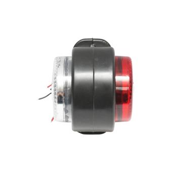 Lampi laterale de gabarit cu LED 12/24V, rosu-alb  Cod: BK69445