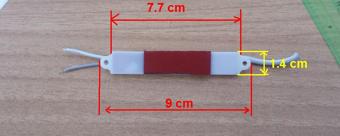 Modul 3 SMD 2835 24V lumina rosie