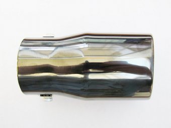 Ornament toba inox PREMIUM 7656B negru crom