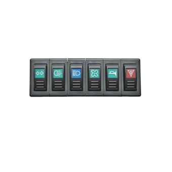 Panou comanda ,comutator 6 butoane universal Cod: DISKX48