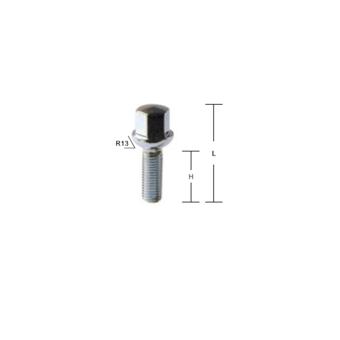 Prezoane Jante Aluminiu M12x1,5mm  Con drept - diferite lungimi - 35mm