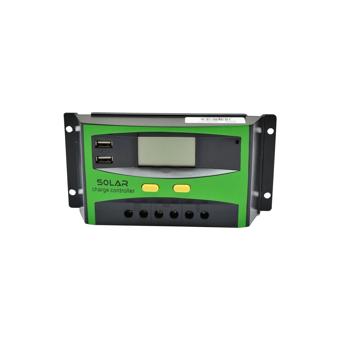 Regulator tensiune pentru panou solar 30A 12V/24V 2X port USB  Cod: BK87460