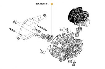 RULMENT PRESIUNE HIDRAULIC LOG. 1.5 /1.6 E4/E5  206219R