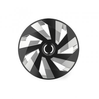 SET CAPACE ROTI 15` VECTOR RC SILVER&BLACK