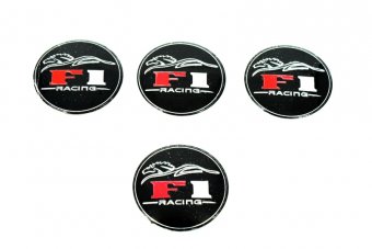 Set Ornament capace/jante LGT-003 NEGRU