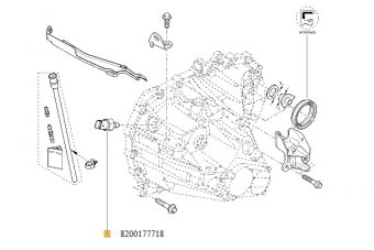SONDA MERS INAPOI LOG./SAND. 1.2 16V 177718U