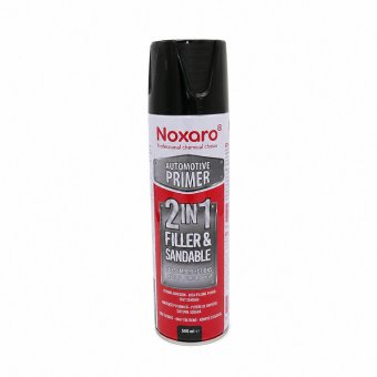 Spray 2in1 primer + filler negru 500 ml NOXARO