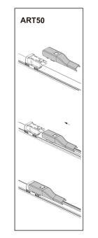 Stergator parbriz pasager AUDI A6 11/2010 COD:ART50 21"