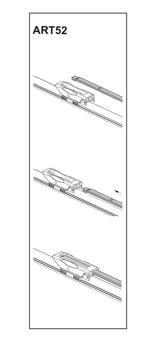 Stergator parbriz sofer CITROEN NEMO Combi MPV 02/2008 COD:ART52 26