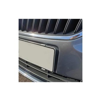 Set 4 suporți  număr înmatriculare TIGER SLIM -Negru