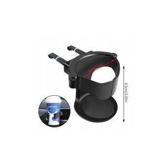 Suport pahar prindere grila ventilatie 3 adaptore Cod: B-1101