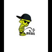 Abtibild Flourescent Boy Diesel auto decorativ pentru exterior si interior Cod: YGT-10