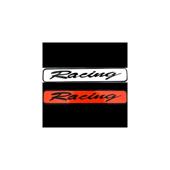 Abtibild Racing culoare Alb Cod: DZ-077