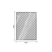Abtibild stapli auto design honey comb 60x45 cm Cod: DGZ-01