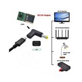 Adaptor USB Type C la DC 5.5x2.1mm 5V PD conversie alimentare MIV