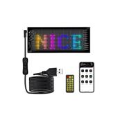 Afisaj LED programabil Eyes Devil, control Bluetooth si telecomanda, USB 5V, 102x348mm Cod: FST-EY2064
