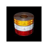 Banda reflectorizanta intrerupta  Premium Omologata U.E. culoare Alba Cod: RI01W