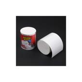 Banda rezistenta la apa Super Adeziva Flex Tape culoare alb 10cmx1,5m Cod: AT112