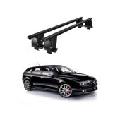 Bare portbagaj trans. aluminiu  Alfa Romeo 159 Sportcombi  2006-2013 argintii sau negre Cod: CB200101 Kit-109