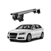 Bare transversale portbagaj auto aluminiu compatibile plafon neted Audi A3 8PA Sportback 2004-2012 argintii sau negre  Cod: CB200101 Kit-108