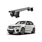 Bare transversale portbagaj auto aluminiu compatibile plafon neted BMW X5 F15 2013-2018 argintii sau negre Cod: CB200101 Kit-101