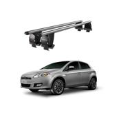 Bare transversale portbagaj auto aluminiu compatibile plafon neted Fiat Bravo 2007-2014 argintii sau negre Cod: CB200101 Kit-103